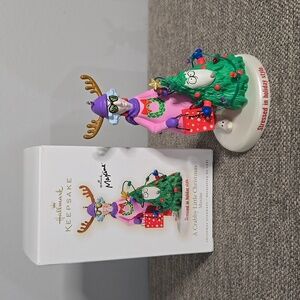 Hallmark Keepsake Maxine "Stressed in Holiday Style" Ornament